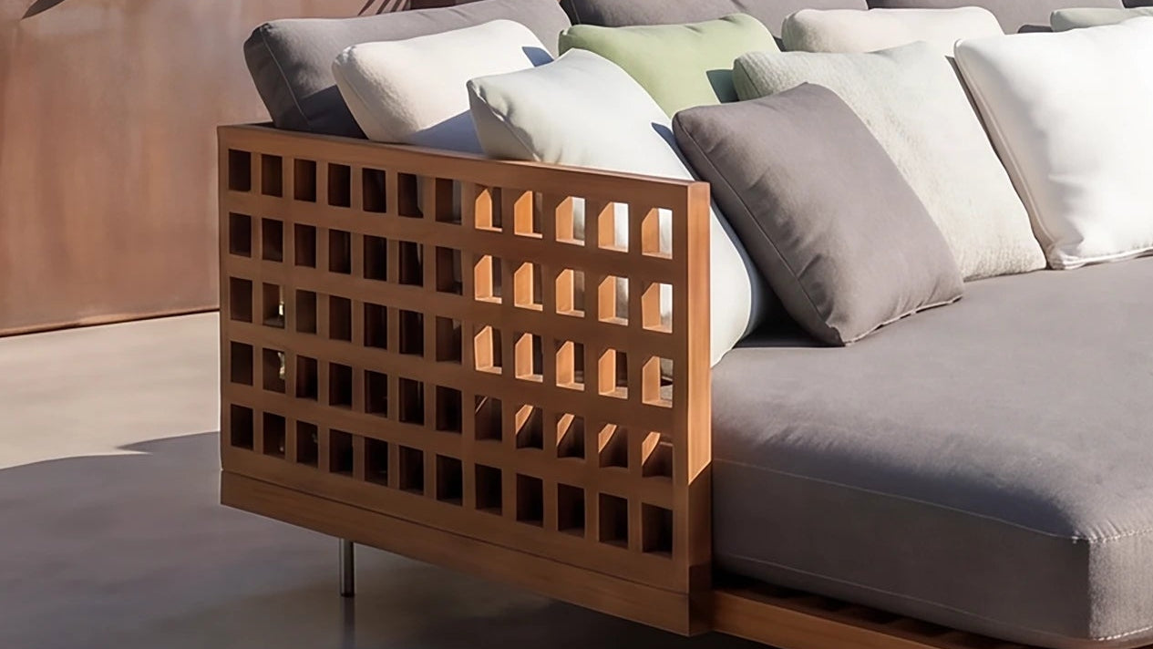 Lattice Teak Structure