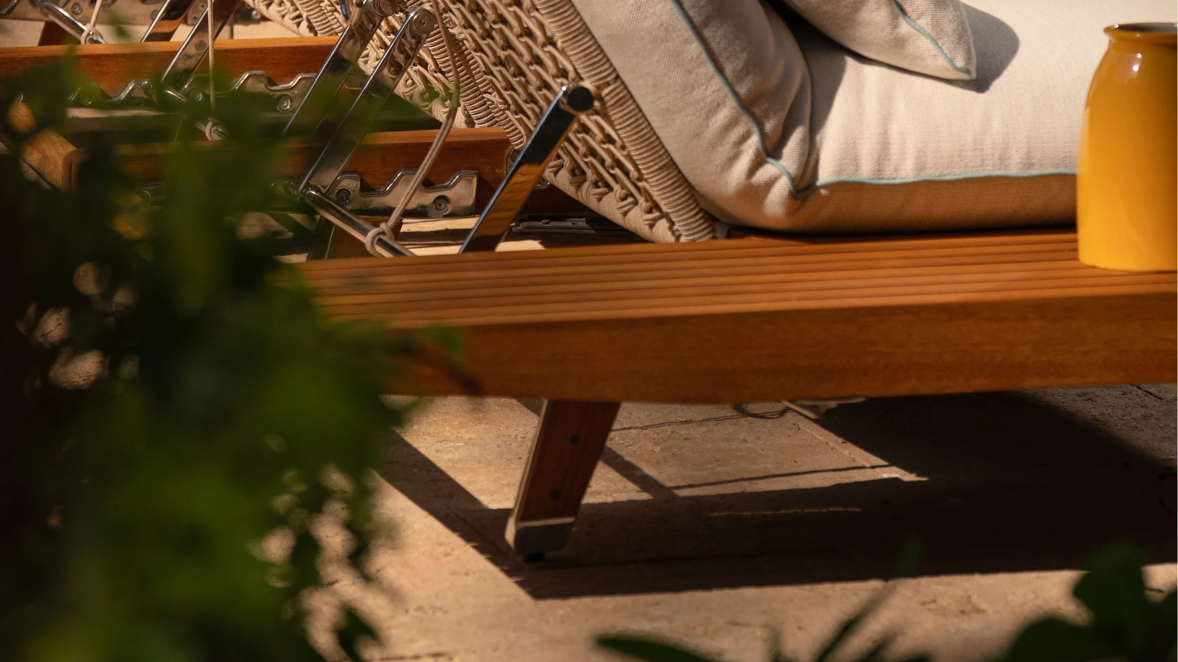 Extended Teak Platform
