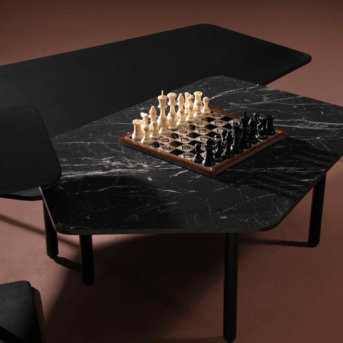 Marble Effect Laminate- Black - Marbles Finish