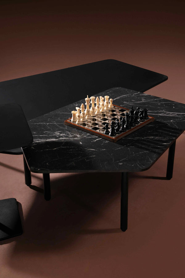 Marble Effect Laminate- Black - Marbles Finish