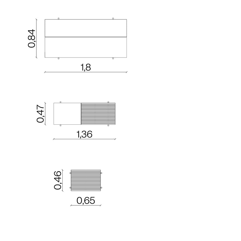 Furniture dimensions for Onyx