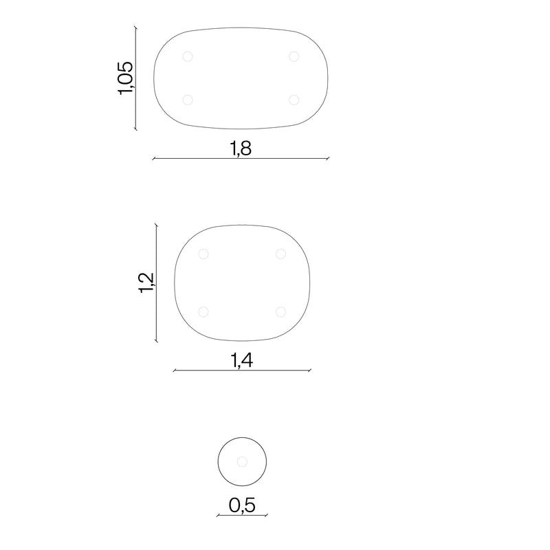 Furniture dimensions for Opal
