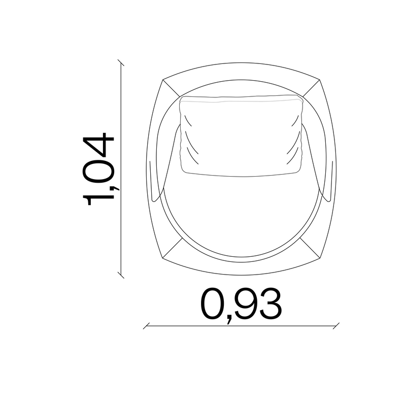 Furniture dimensions for Belly