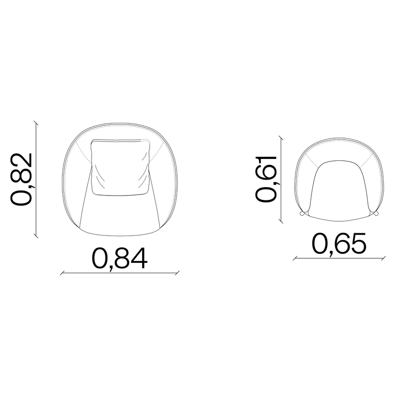 Furniture dimensions for Darby