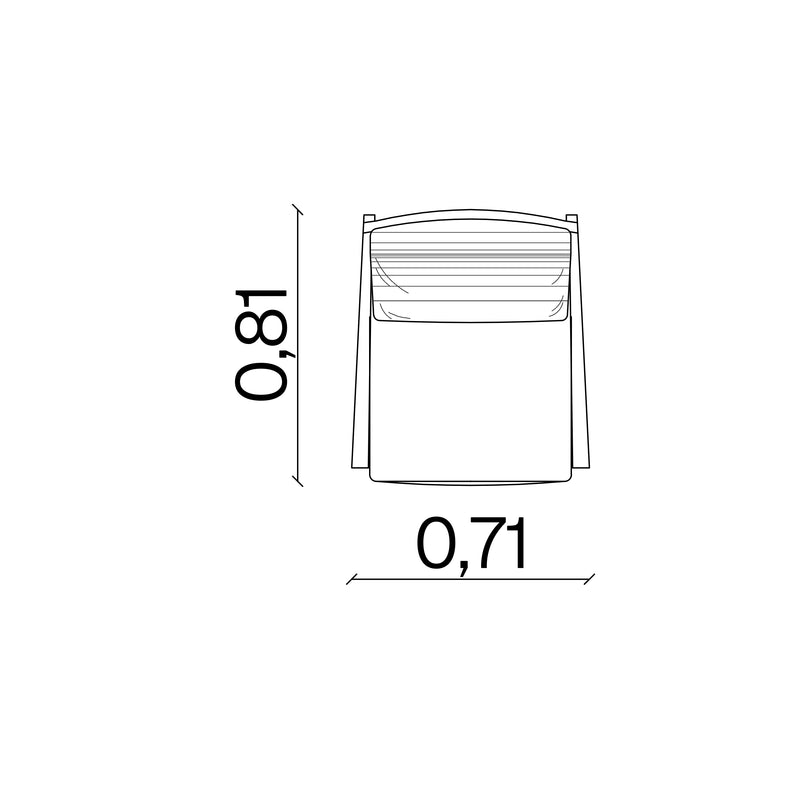Furniture dimensions for Easy Upright