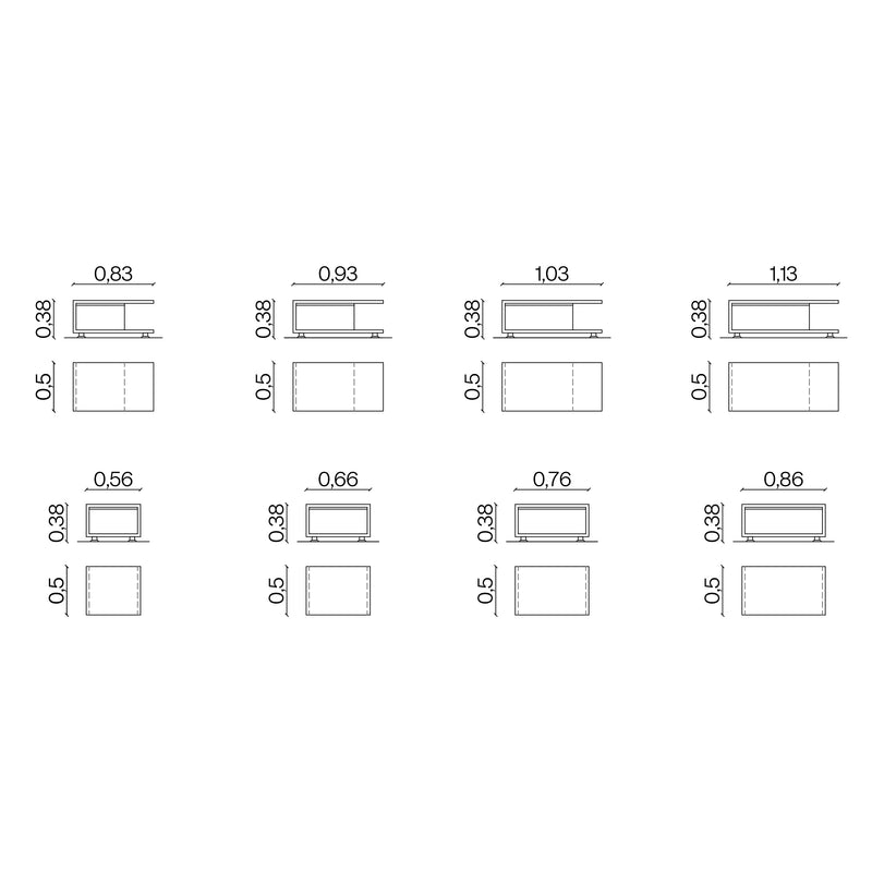 Furniture dimensions for Nook